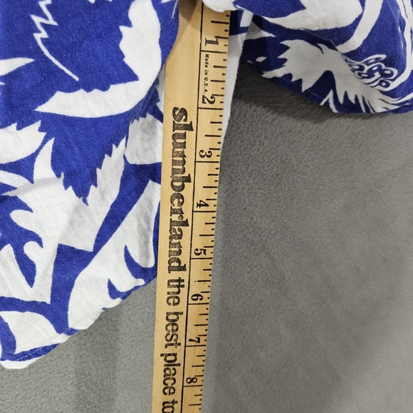 Madewell Lightestspun Tie-Back Cover-Up Romper in Tropicale Floral Graphic Tropi - Picture 4 of 10